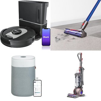 Pallet – 36 Pcs – Vacuums, Automotive Accessories – Damaged / Missing Parts / Tested NOT WORKING – EverStart, Dyson, LEVOIT, Shark
