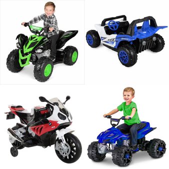 Truckload – 26 Pallets – 86 Units – Power Wheels (Walmart) – Customer Returns – YAMAHA, BMW, Kid Trax, Fisher-Price