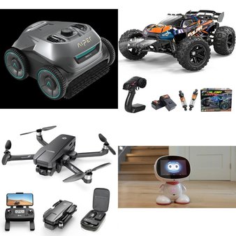 Pallet – 27 Pcs – Unsorted, Drones & Quadcopters Vehicles, Mattresses, Camping & Hiking – Customer Returns – Idoo, Intex, AIPER, Jhunswen