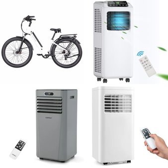 1 Pallets – 13 Pcs – Air Conditioners, Powered, Humidifiers / De-Humidifiers – Untested Customer Returns – Walmart