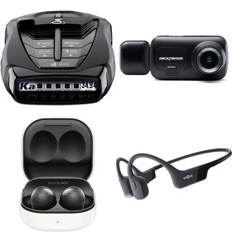 CLEARANCE! Pallet – 77 Pcs – Automotive Accessories, In Ear Headphones, Portable Speakers, Back up & Dashboard Cameras – Customer Returns – Stanley, Samsung, Apple, JLab