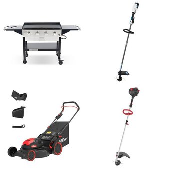 Pallet – 17 Pcs – Trimmers & Edgers, Leaf Blowers & Vaccums, Hedge Clippers & Chainsaws, Mowers – Customer Returns – Hyper Tough, HyperTough, Hart, Mm