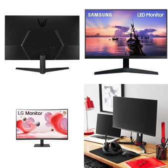 Pallet – 21 Pcs – Monitors – Customer Returns – Samsung, LG, Onn