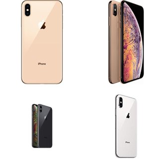 9 Pcs – Apple iPhone Xs Max – Refurbished (GRADE A – Unlocked) – Models: MT5C2LL/A, MT592LL/A, MT5F2LL/A, MT5A2LL/A