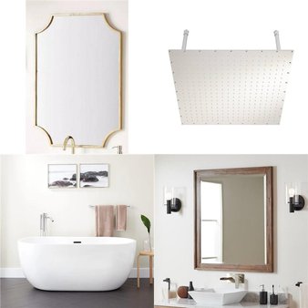 Pallet – 11 Pcs – Decor, Bath, Unsorted – Open Box Like New – Signature Hardware