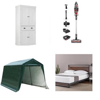 3 Pallets – 107 Pcs – Vacuums, Kitchen & Dining, Unsorted, Dining Room & Kitchen – Open Box Customer Returns – Bissell, Gymax, PrettyCare, Hoover