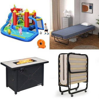1 Pallets – 12 Pcs – Bedroom, Patio, Game Room – Untested Customer Returns – Walmart