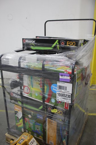 3 Pallets – 32 Pcs – Powered, Unsorted, Hand, Mowers – Untested Customer Returns – Walmart