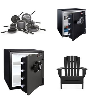 Pallet – 10 Pcs – Safes, Shredders, Patio, Pools & Water Fun – Customer Returns – SentrySafe, POLYWOOD, Asstd National Brand, Ninja