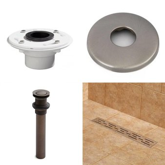 Case Pack – 55 Pcs – Kitchen & Bath Fixtures, Hardware, Unsorted, Bath – Open Box Like New – Signature Hardware
