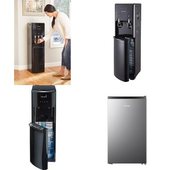 1 Pallet – 10 Pcs – Bar Refrigerators & Water Coolers – Untested Customer Returns – Walmart