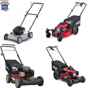 Pallet – 8 Pcs – Lawn Mowers – Customer Returns – Murray, Honda, Black Max, Snapper