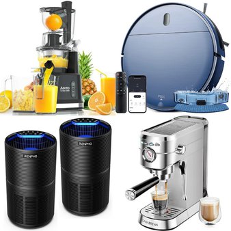 Pallet – 36 Pcs – Food Processors, Blenders, Mixers & Ice Cream Makers, Kitchen & Dining, Unsorted, Vacuums – Customer Returns – Aeitto, Ailessom, TaoTronics, keenstone