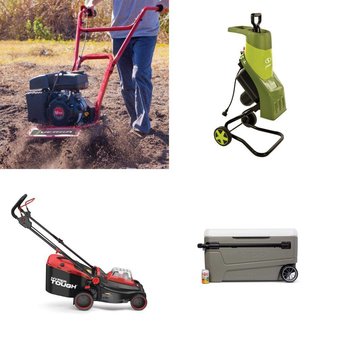 Pallet – 6 Pcs – Mowers, Other, Bar Refrigerators & Water Coolers, Trimmers & Edgers – Customer Returns – Hyper Tough, Igloo, Snow Joe, Earthquake