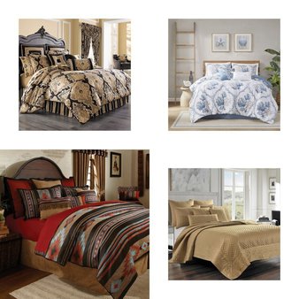 6 Pallets – 216 Pcs – Bedding Sets, Blankets, Throws & Quilts, Curtains & Window Coverings, Pillows – Like New or New Customer Returns – JC Penney