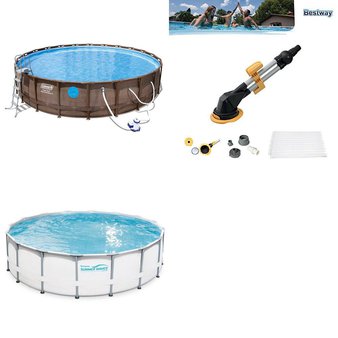 Pallet – 7 Pcs – Pools & Water Fun – Customer Returns – Coleman