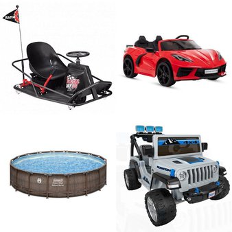 6 Pallets – 28 Pcs – Camping & Hiking, Vehicles – Untested Customer Returns – Walmart