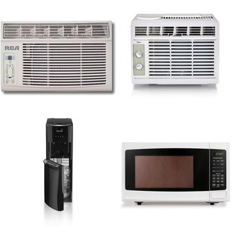Pallet – 7 Pcs – Air Conditioners, Microwaves – Customer Returns – Hamilton Beach, Panasonic, Primo, Midea