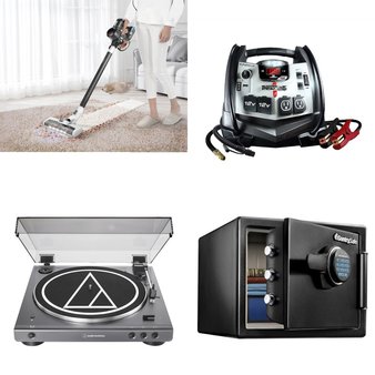 Pallet – 38 Pcs – Vacuums, Automotive Accessories – Damaged / Missing Parts / Tested NOT WORKING – EverStart, Shark, Tineco, Audio-Technica