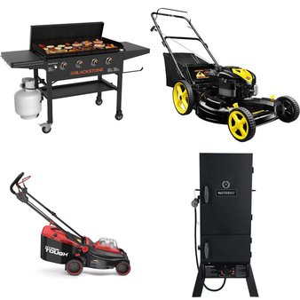 6 Pallets – 38 Pcs – Grills & Outdoor Cooking, Trimmers & Edgers, Other – Untested Customer Returns – Walmart