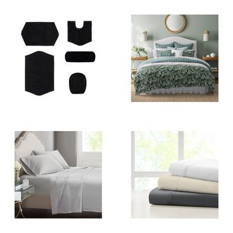 3 Pallets – 804 Pcs – Curtains & Window Coverings, Decor, Bath, Bedding Sets – Like New or New Customer Returns – JC Penney
