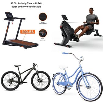 Pallet – 5 Pcs – Exercise & Fitness, Cycling & Bicycles – Overstock – MERACH, GYMOST