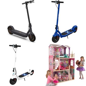 6 Pallets – 66 Pcs – Powered, Trampolines, Dolls, Outdoor Play – Customer Returns – Razor, Razor Power Core, Jetson, Bounce Pro