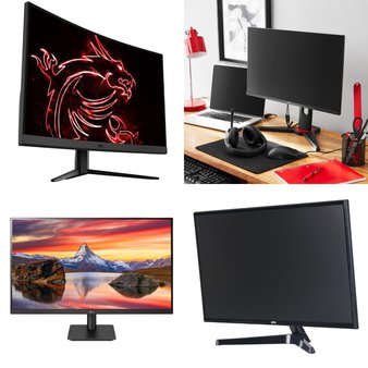 Pallet – 39 Pcs – Monitors – Customer Returns – Onn, LG, ACER, MSI