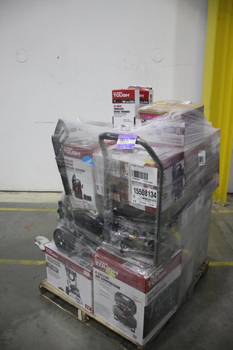 3 Pallets – 27 Pcs – Pressure Washers, Storage & Organization, Power Tools – Untested Customer Returns – Walmart