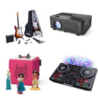 Pallet – 38 Pcs – Powered, DVD & Blu-ray Players, Speakers, Accessories – Customer Returns – Philips, Onn, tonies, Singing Machine