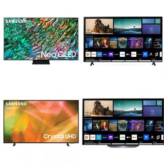 Truckload – 170 Pcs – LED/LCD TVs (24″ – 86″) – Customer Returns – LG, Samsung, VIZIO, TCL
