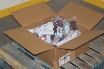 Box – 41 Pcs – Batteries – Untested Customer Returns – Milwaukee, Builders World Wholesale Distribution, Worldwide Sourcing