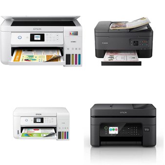 Pallet – 19 Pcs – All-In-One, Inkjet – Open Box Customer Returns – HP, EPSON, Canon