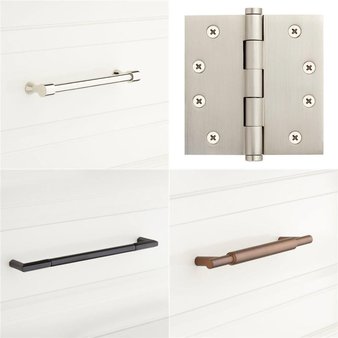 Pallet – 327 Pcs – Hardware – Open Box Like New – Signature Hardware, Miseno, Amerock
