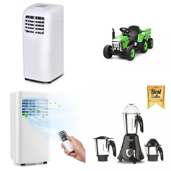 1 Pallets – 12 Pcs – Air Conditioners, Sheets, Pillowcases & Bed Skirts, Massagers & Spa – Untested Customer Returns – Walmart