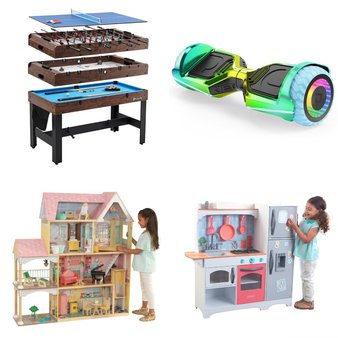 CLEARANCE! Pallet – 24 Pcs – Powered, Vehicles, Trains & RC, Dolls, Pretend & Dress-Up – Customer Returns – Razor, Razor Power Core, Hover-1, Jetson