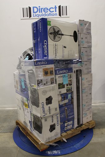 Pallet – 27 Pcs – Fans – Customer Returns – Lasko