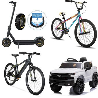Pallet – 9 Pcs – Powered, Cycling & Bicycles, Patio, Luggage – Customer Returns – SEGMART, Hiland, AOVOPRO, Hyper Bicycles