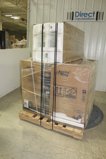 3 Pallets – 18 Pcs – Refrigerators, Freezers, Accessories – Overstock CL – Galanz, Arctic King