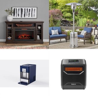 6 Pallets – 33 Pcs – Humidifiers / De-Humidifiers, Fireplaces, Heaters, Bar Refrigerators & Water Coolers – Customer Returns – HoMedics, Mm, Lasko, Smart for Life