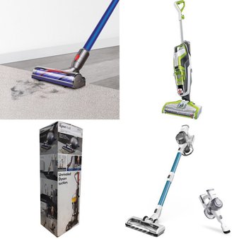 Pallet – 21 Pcs – Vacuums – Damaged / Missing Parts / Tested NOT WORKING – Tineco, Shark, Dyson, Bissell