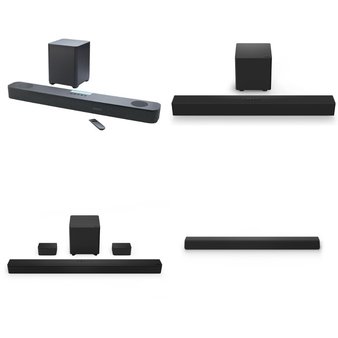 Pallet – 16 Pcs – Speakers – Customer Returns – onn., VIZIO, Onn, Philips