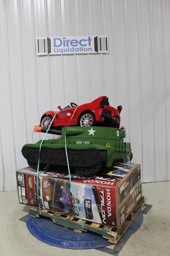 Pallet – 5 Pcs – Not Powered – Customer Returns – Halo, Hot Wheels
