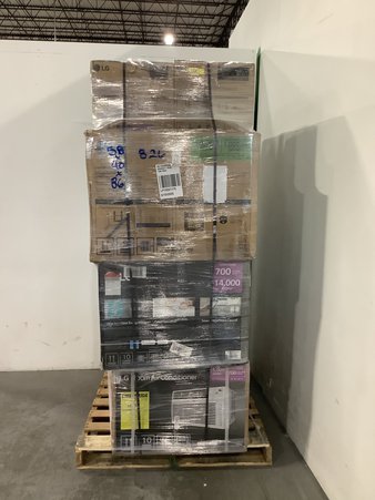 6 Pallets – 74 Pcs – Air Conditioners, Humidifiers / De-Humidifiers, Fans – Untested Customer Returns – Major Retailer