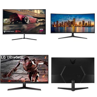 Pallet – 29 Pcs – Monitors – Customer Returns (Plug and Play Tested) – onn., Samsung, LG, ACER