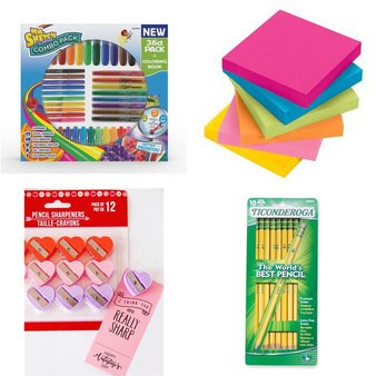 150 Pcs – Office Supplies – Like New, New, New Damaged Box, Used, Open Box Like New – Retail Ready – Acme United, Paper Mate, Mr. Sketch, 3M Office Products