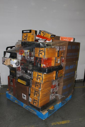 Pallet – 128 Pcs – Tools – Power Tools, Hand Tools – Customer Returns – BLACK+DECKER, BLACK & DECKER