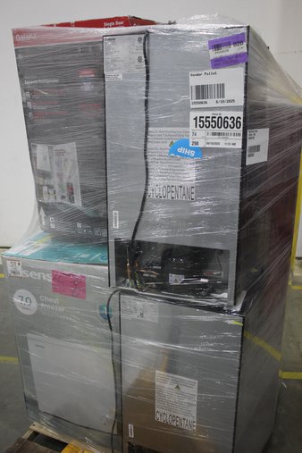 6 Pallets – 61 Pcs – Bar Refrigerators & Water Coolers, Kitchen & Dining, Freezers – Untested Customer Returns – Walmart