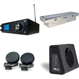 Pallet – 51 Pcs – Automotive Accessories, Accessories, Back up & Dashboard Cameras, Speakers – Customer Returns – EverStart, Yada, Kicker, Monster Digital