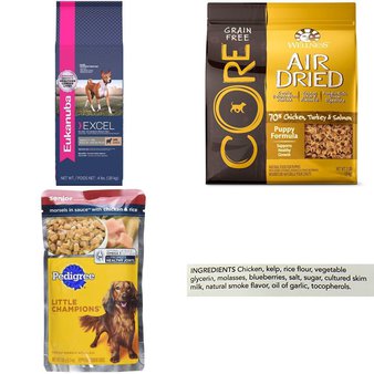 Amazon Liquidations – Pallet – 489 Pcs – Pet Toys, Food & Supplies – New, Like New – Mars, Purina, Wellness, StarMark